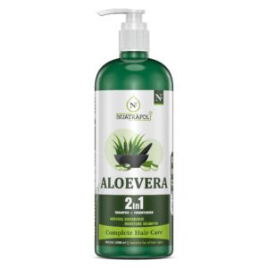 Nuatrafol Aloe Vera 2-in-1 Shampoo & Conditioner | Hydrating & Nourishing Formula | Sulfate-Free, Paraben-Free | For Soft, Healthy, Shiny Hair | 12 oz