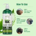 Nuatrafol Aloe Vera 2-in-1 Shampoo & Conditioner | Hydrating & Nourishing Formula | Sulfate-Free, Paraben-Free | For Soft, Healthy, Shiny Hair | 12 oz - Image 6