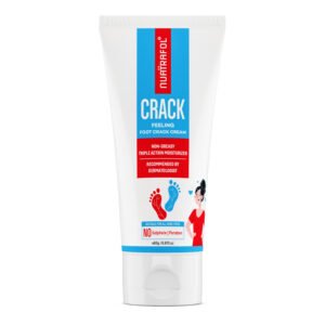 Nuatrafol Crack Feeling Foot Crack Cream | Get Result In 1 Week | Cracked Heels & Diabetic Foot | Up to 24 hours of Moisturization | Nourishment & Hydration | Uria Free. (Pack Of 01, 60 gm)