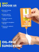 Nuatrafol Vitamin C-Shield Pro+ Sunscreen | SPF 50 PA++++ | Matte Finish & Water-Light Fluid | With Vitamin C, Hyaluronic Acid & Ceramide | No White Cast | Broad Spectrum UVA/UVB Protection | 50gm - Image 3