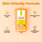 Nuatrafol Vitamin C-Shield Pro+ Sunscreen | SPF 50 PA++++ | Matte Finish & Water-Light Fluid | With Vitamin C, Hyaluronic Acid & Ceramide | No White Cast | Broad Spectrum UVA/UVB Protection | 50gm - Image 4