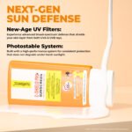 Nuatrafol Vitamin C-Shield Pro+ Sunscreen | SPF 50 PA++++ | Matte Finish & Water-Light Fluid | With Vitamin C, Hyaluronic Acid & Ceramide | No White Cast | Broad Spectrum UVA/UVB Protection | 50gm - Image 5