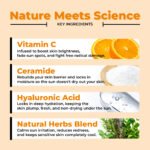Nuatrafol Vitamin C-Shield Pro+ Sunscreen | SPF 50 PA++++ | Matte Finish & Water-Light Fluid | With Vitamin C, Hyaluronic Acid & Ceramide | No White Cast | Broad Spectrum UVA/UVB Protection | 50gm - Image 7