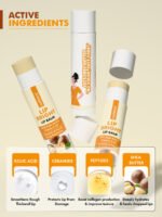 Nuatrafol Natural Lip Bright Lip Balm with SPF 50 PA+++ | Kojic Acid, Vitamin E, Shea Butter | Ceramide + Peptide | Brightens & Protects Dark Lips | For Men & Women | 5g - Image 4