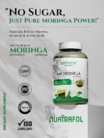 ORGANIC 100% Pure Leaf Moringa Powder 200gm | No Added Sugar | Immunity Booster - Image 3