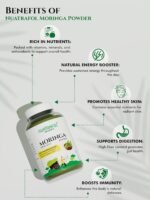 ORGANIC Pure Leaf Moringa Powder With Pineapple Flavour 250gm - Image 4