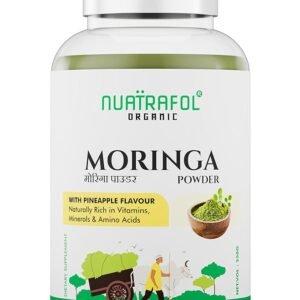 ORGANIC Pure Leaf Moringa Powder With Pineapple Flavour 250gm - 250gm