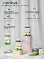 ORGANIC Pure Leaf Moringa Granules With Pineapple Flavour 250gm - Image 5