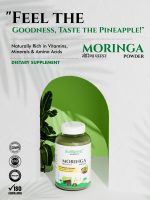Pure Leaf Moringa Powder With Pineapple Flavour - Image 2