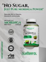 100% Pure Leaf Moringa Powder - Image 2