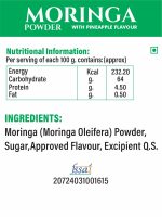 Pure Leaf Moringa Powder With Pineapple Flavour - Image 7