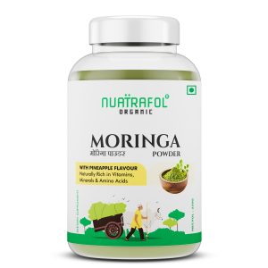 Pure Leaf Moringa Powder With Pineapple Flavour